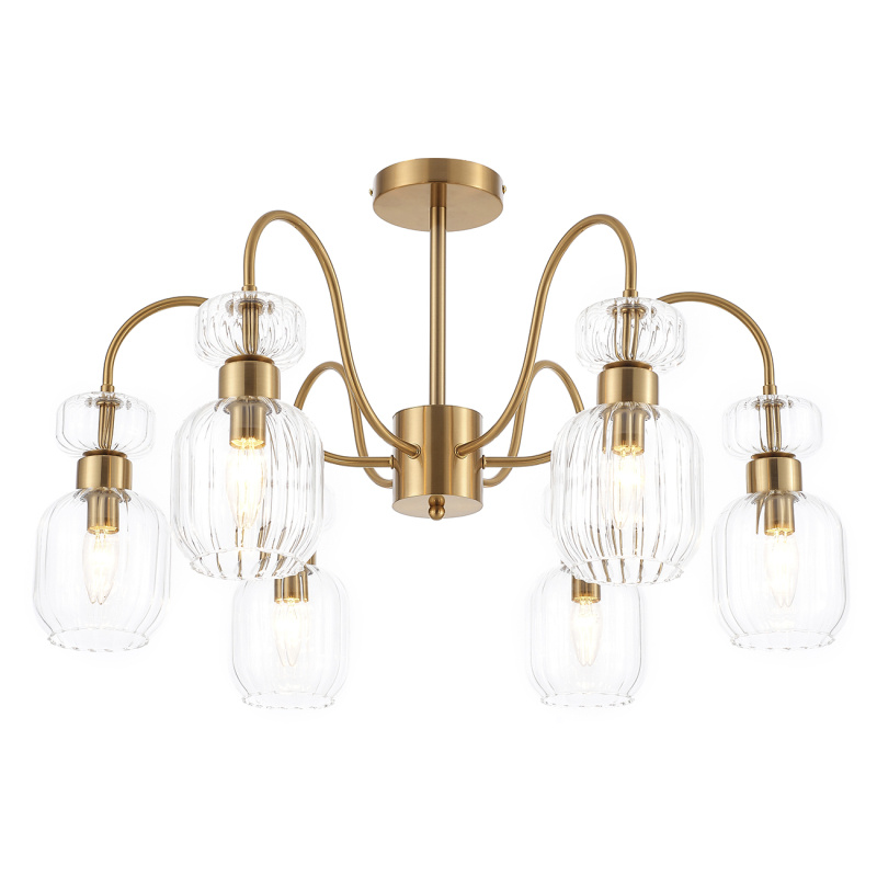 люстра на штанге escada gloss 1141/6pl clear