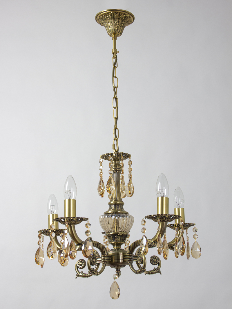 подвесная люстра abrasax sylvia l.8110-5br