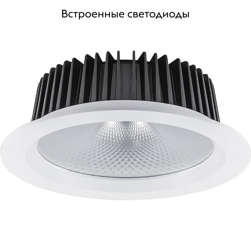 встраиваемый светодиодный светильник feron al251 32617