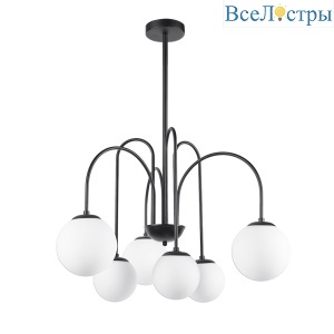Люстра на штанге Arte Lamp Mebsuta A1675LM-6BK