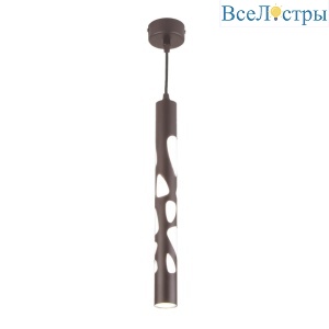 Подвесной светодиодный светильник Elektrostandard DLR037 12W 4200K кофейный 4690389138546