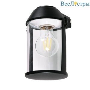 Уличный настенный светильник Arte Lamp Minchir A8306AL-1BK