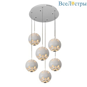 Подвесная светодиодная люстра iLedex Mob P1009-6 WH