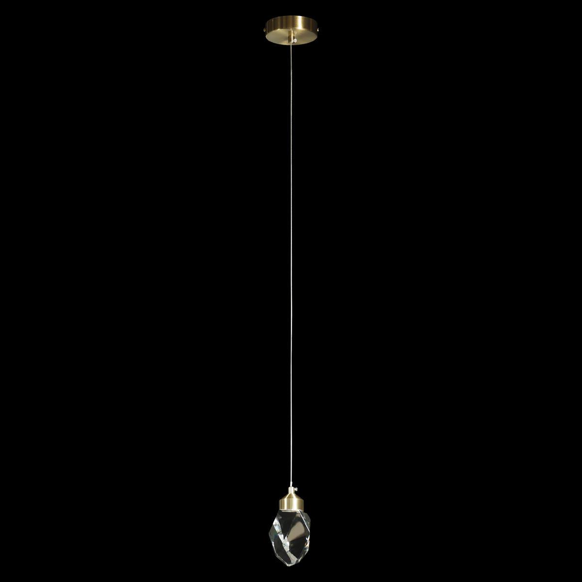 подвесной светодиодный светильник loft it rock 10111 gold