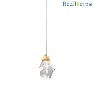 Подвесной светильник Delight Collection Crystal rock OM820083-1G (MD-020B-1 gold)