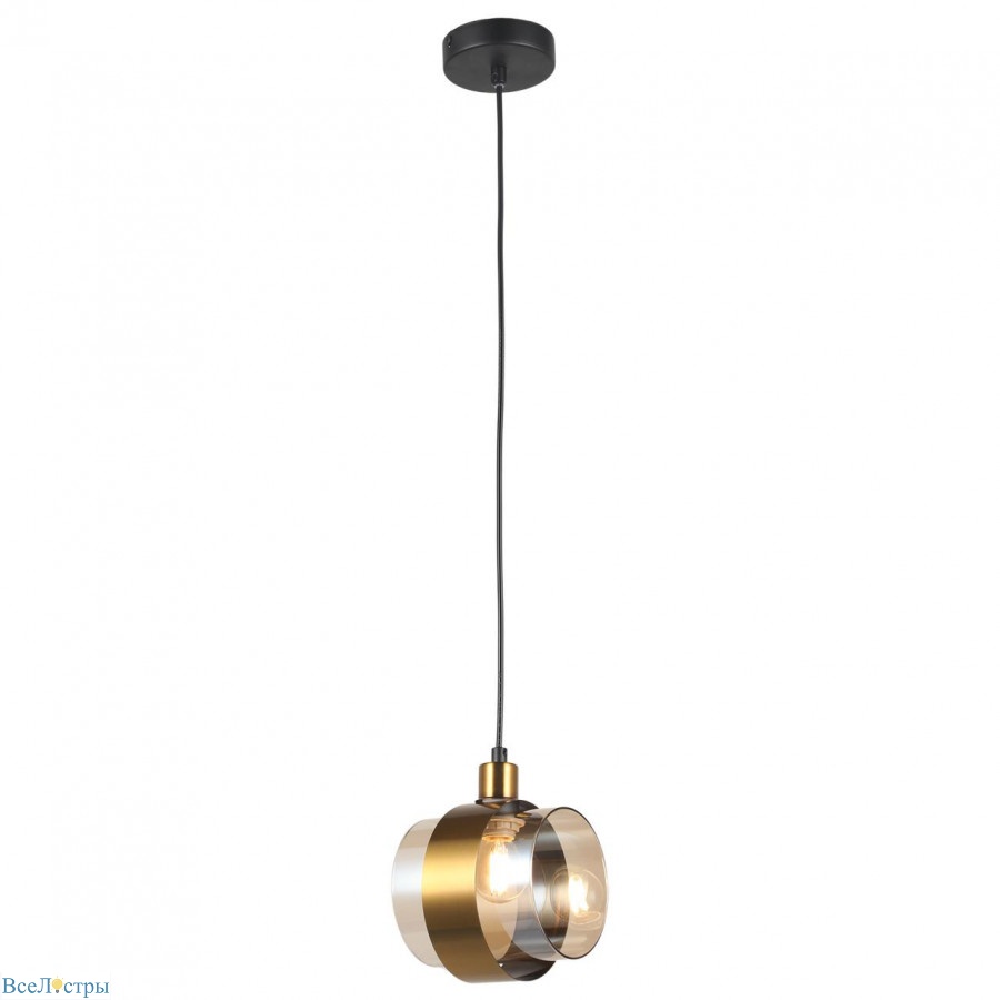 подвесной светильник imex md.51891-1-p-bk+gbr