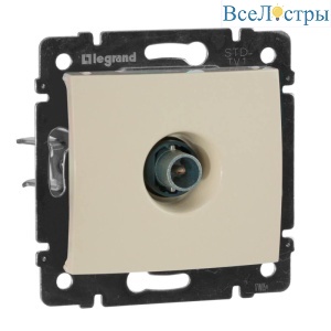 Розетка TV Legrand Valena Звезда слоновая кость 774329
