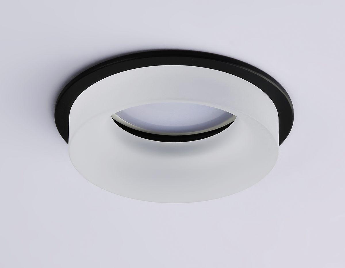 встраиваемый светильник ambrella light techno spot acrylic frost tn1303