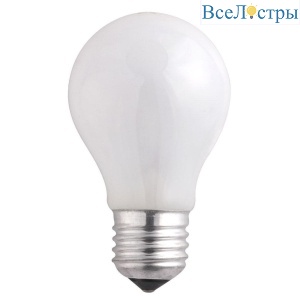 Лампа накаливания Jazzway E27 75W 2700K матовая 3320492