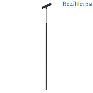 Трековый магнитный светильник Arlight MAG-ORIENT-SPOT-HANG-L600-R12-2W Warm3000 (BK, 20 deg, 48V) 044502