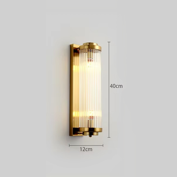 настенный светильник delight collection wall lamp 88008w/s brass