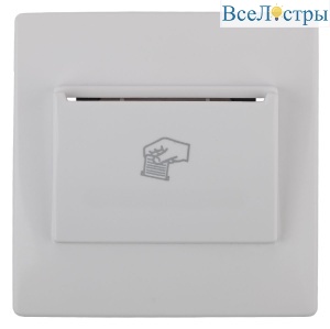 Накладка на карточный выключатель Эра 12-6201-01 Б0043200