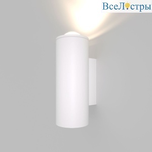 Уличный настенный светильни Elektrostandard Column 35138/U белый 4690389194559 a063023