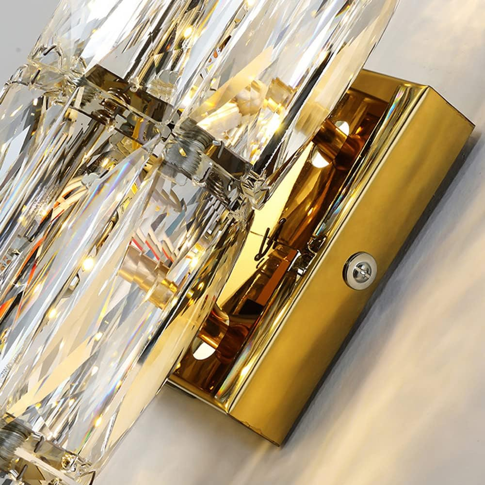 настенный светильник delight collection wall lamp a06w/4 gold/clear