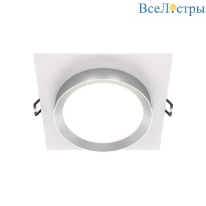 Встраиваемый светильник Maytoni Hoop DL086-GX53-SQ-WS