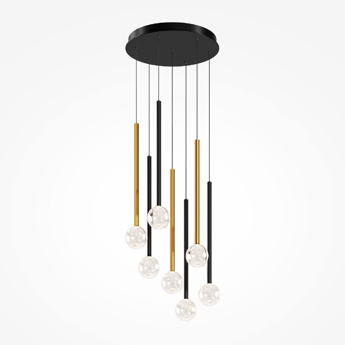 каскадная люстра maytoni bubble dream mod383pl-l20bbs3k