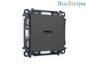 Комплект механизма розетки HDMI 2.0 40V/500mA 2.0GHz 5-18Gbit/s Ambrella Volt Alfa MA914010