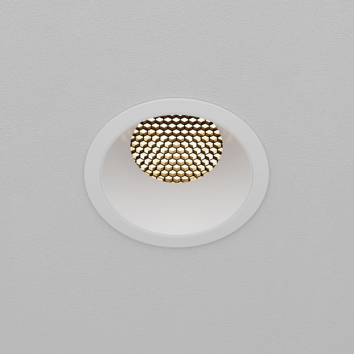 встраиваемый светильник maytoni technical dip dl117-15w-3k-w