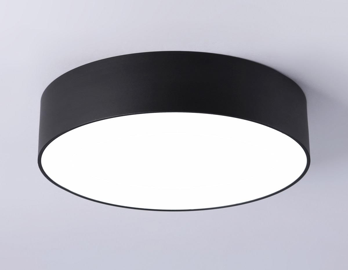 потолочный светодиодный светильник ambrella light orbital air alum fv5518
