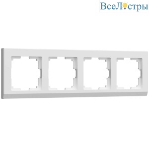 Рамка Werkel Stark на 4 поста белый W0041801 4690389161889