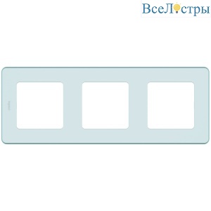 Рамка трехместная Legrand Inspiria 673955