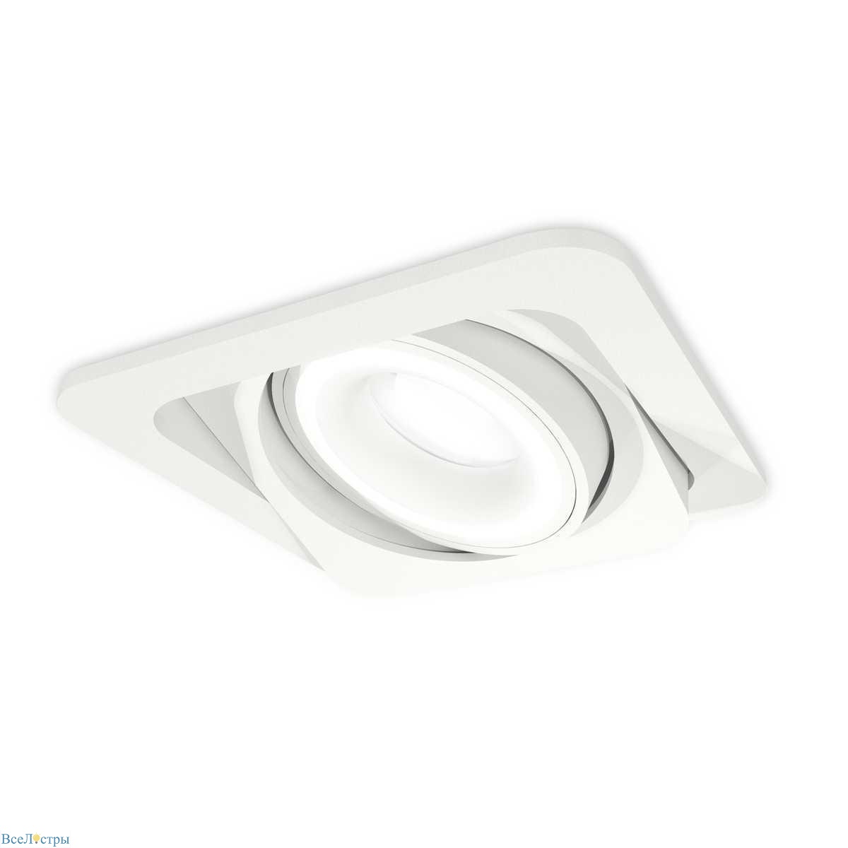 комплект встраиваемого светильника ambrella light techno spot xc (c7658, n7110) xc7658080