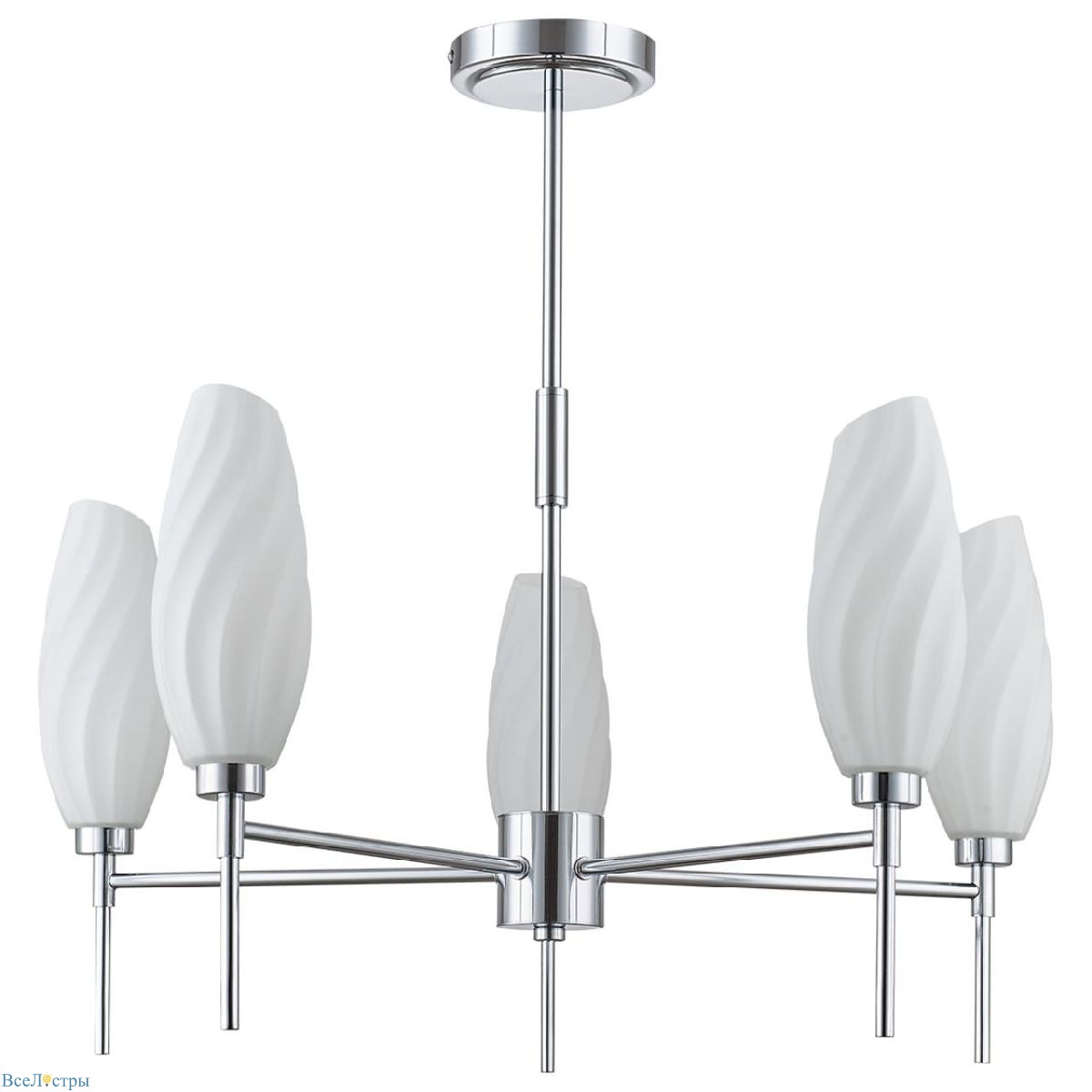 люстра на штанге lumion shivon 6519/5c