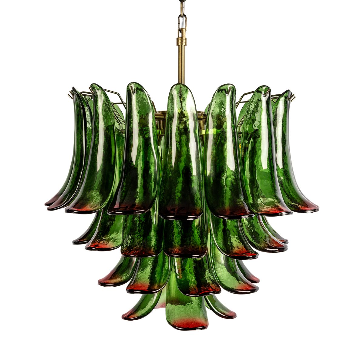 подвесная люстра loft it lilou 10600/600 green red