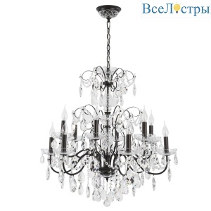 Подвесная люстра Crystal Lux ODELIS SP12 BROWN