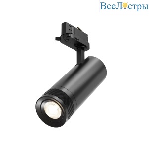 Трековый трехфазный светильник Maytoni Focus Zoom TR198-3-20W2.7K-Z-B