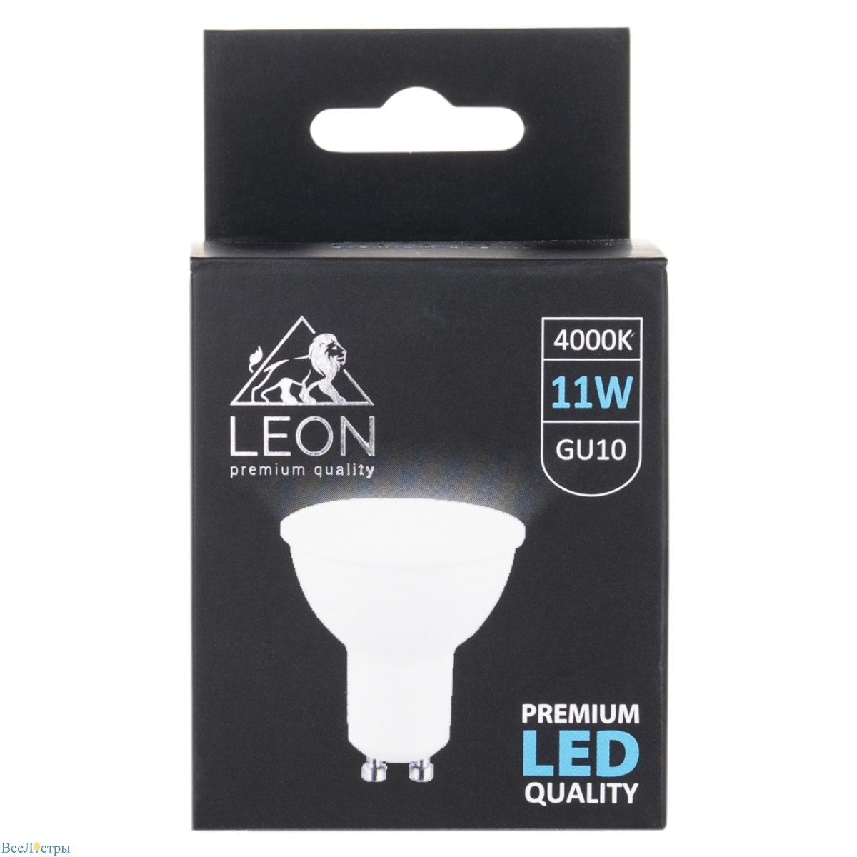 светодиодная лампа leon le-gu10-11w-4000k