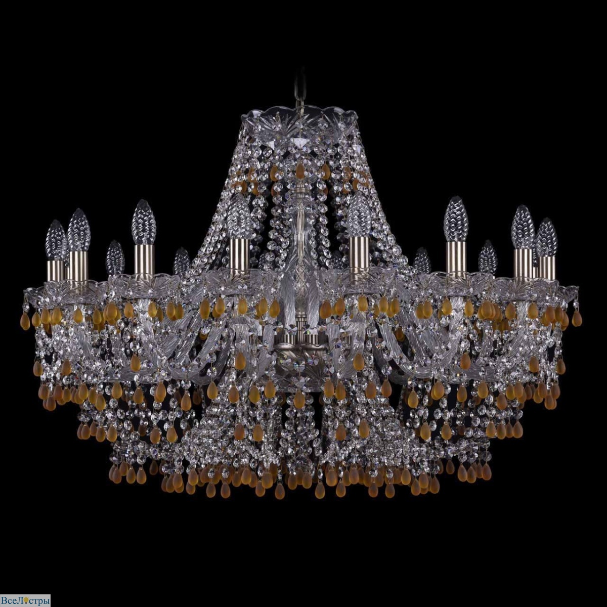 подвесная люстра bohemia ivele 1410/16/300 pa v1003