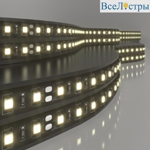 Светодиодная лента Elektrostandard 24V 14,4W 60Led 5050 IP20 теплый белый, Black, 5м 4690389172168