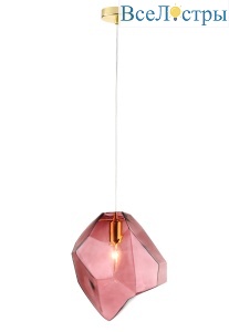 Подвесной светильник Crystal Lux NUESTRO SP1 GOLD/PINK