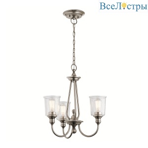 Подвесная люстра Kichler Waverly KL-WAVERLY3-CLP