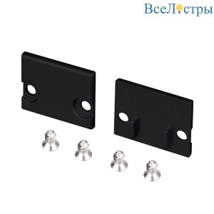 Заглушка Arlight FLOOR18-H15 BLACK глухая 047411