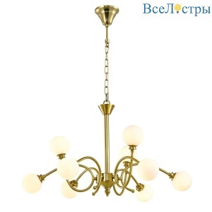 Подвесная люстра Milosh Tendence Lola 0927СL-9GD
