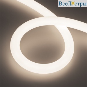 Светодиодная герметичная лента Arlight MOONLIGHT-TOP-A336-D30mm 24V Day4000 (14.4 W/m, IP65, 5m, wire x1) 050486