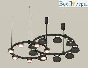 Комплект подвесного светильника Ambrella Light Techno Ring XR92091100 (A9209x2, C9238, C9242, N8141, N8126)