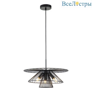 Подвесная люстра Indigo Strato 10016/3P Black V000287