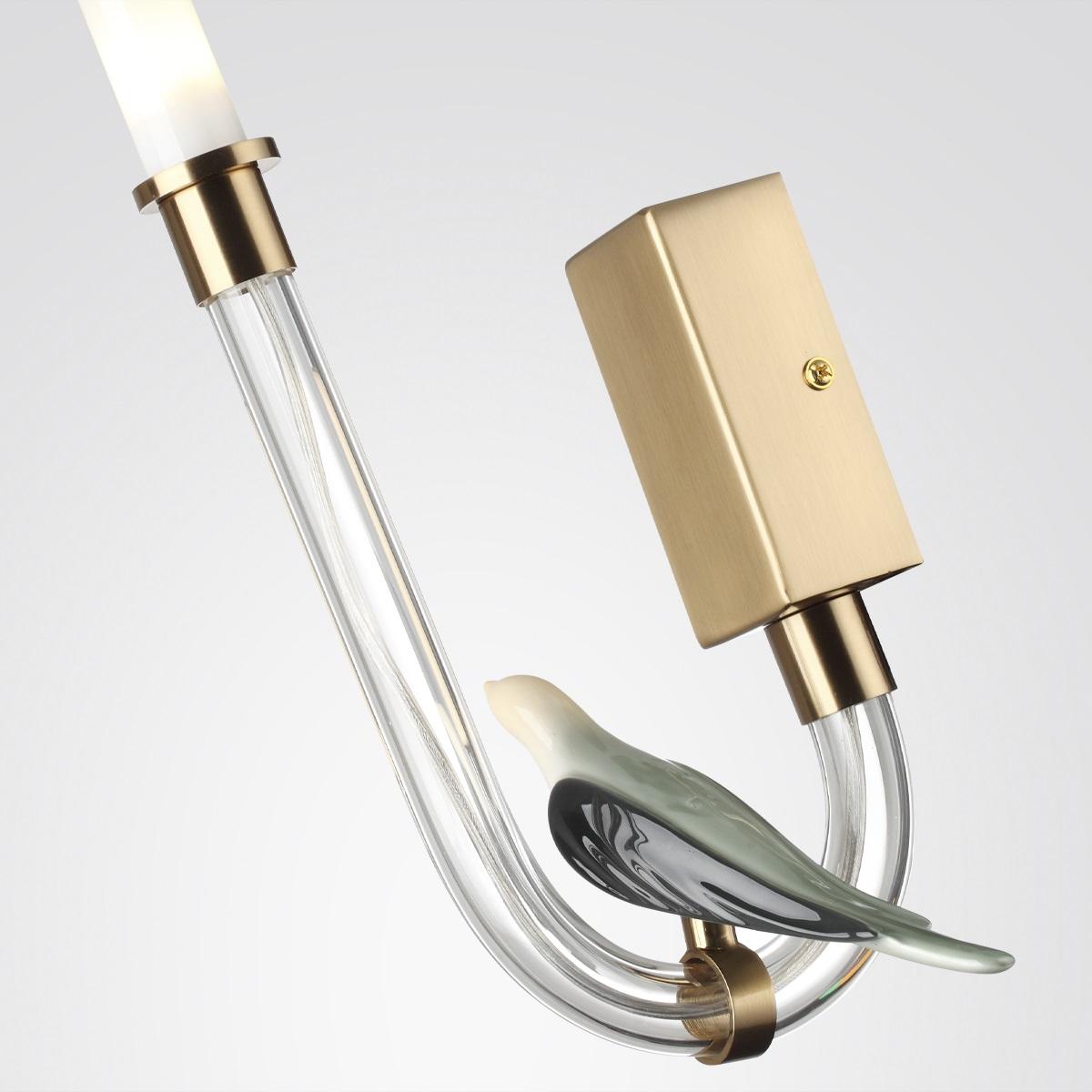 бра odeon light l-vision lark 5431/2wl