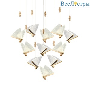 Подвесной светильник Delight Collection Butterfly OM8201008-11 rose gold