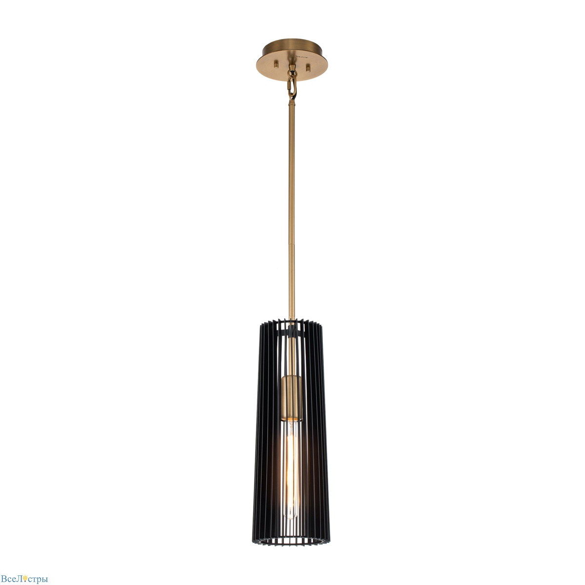 подвесной светильник kichler linara qn-linara-p-bk