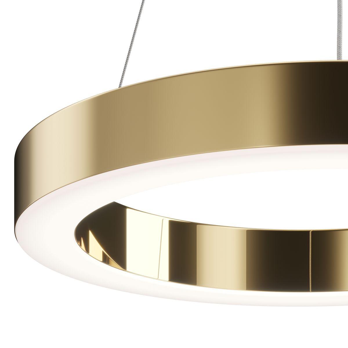 подвесная светодиодная люстра maytoni saturno mod415pl-l36bs4k