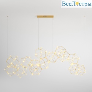 Подвесная люстра Eurosvet Uma 90168/14 медь a061147