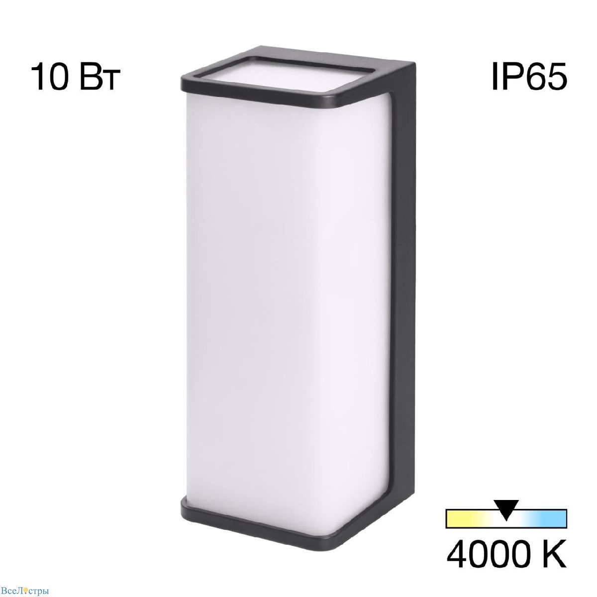 уличный настенный светильник citilux domus clu0802