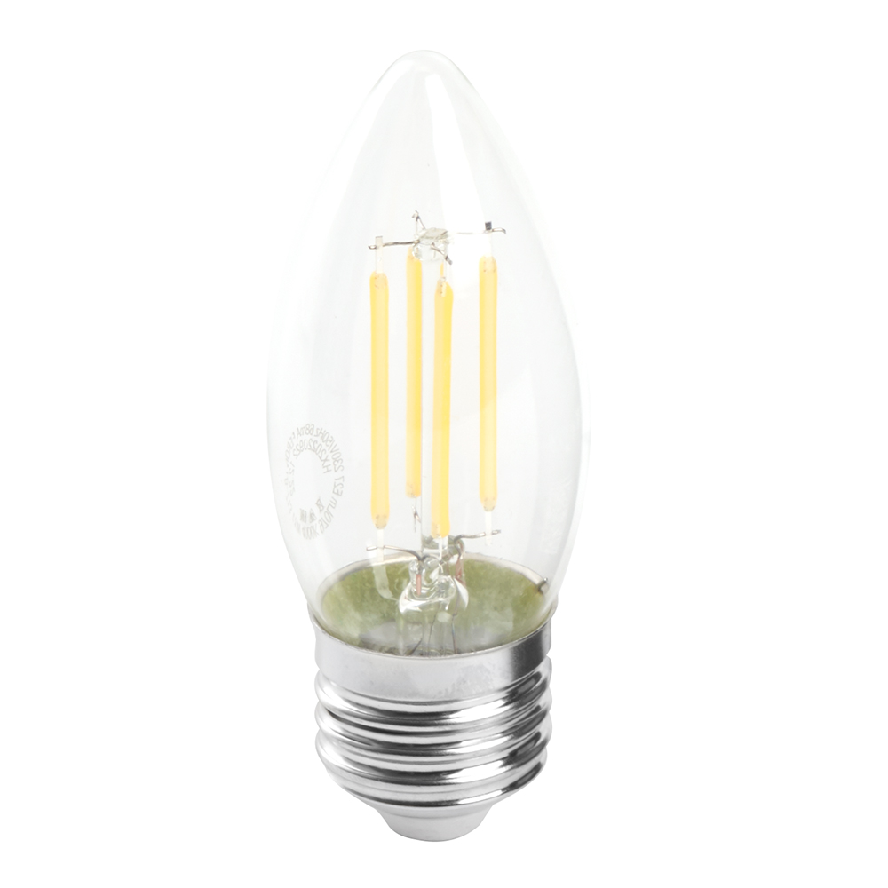 лампа светодиодная feron lb-713 свеча e27 11w 6400k 38274