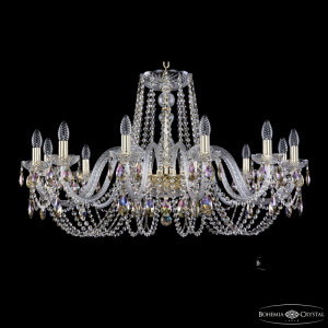Подвесная люстра Bohemia Ivele Crystal 1402/12/360 G K801