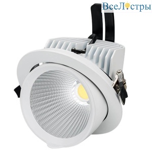 Встраиваемый светодиодный светильник Arlight LTD-150WH-Explorer-30W Day White 38deg 023683