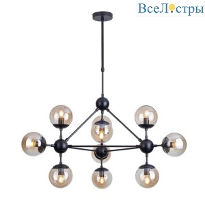 Подвесная люстра Arte Lamp Bolla A1664SP-10BK